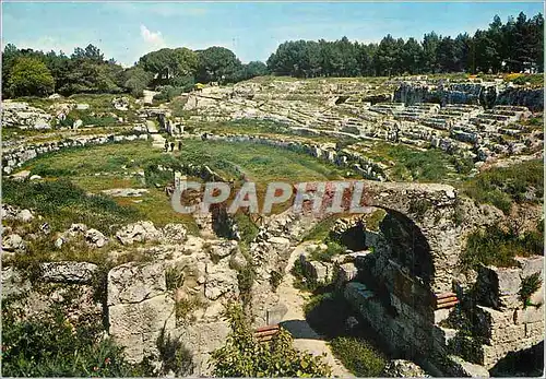 Cartes postales moderne Siracusa Amphiteatre Romain (III Siecle a C)