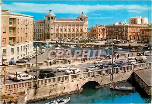 Cartes postales moderne Siracusa Darse et Palais des Postes