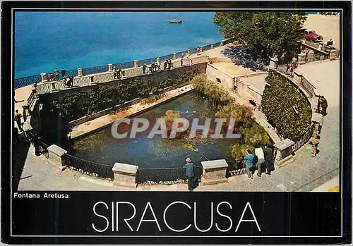 Cartes postales moderne Siracusa Fontaine d'Arethuse