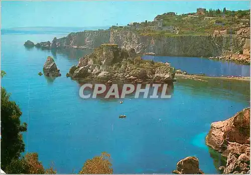 Cartes postales moderne Taormina Isola Bella