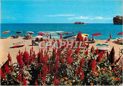 Cartes postales moderne Taormina Mare Plage Spisone