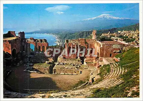 Cartes postales moderne Taormina Theatre Grec