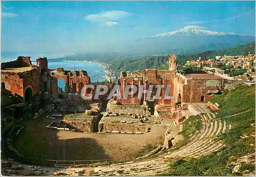 Cartes postales moderne Taormina Theatre Grec
