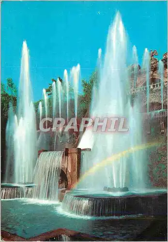 Cartes postales moderne Tivoli Villa d'Este Fontaine d'Orgue Detail