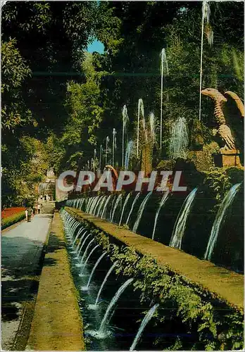 Cartes postales moderne Tivoli Avenue des 100 Fontaines