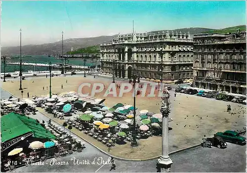 Cartes postales moderne Trieste Place de l'Unite d'Italie