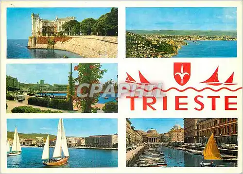 Cartes postales moderne Trieste