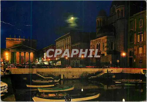 Cartes postales moderne Trieste Le Canal Bateaux