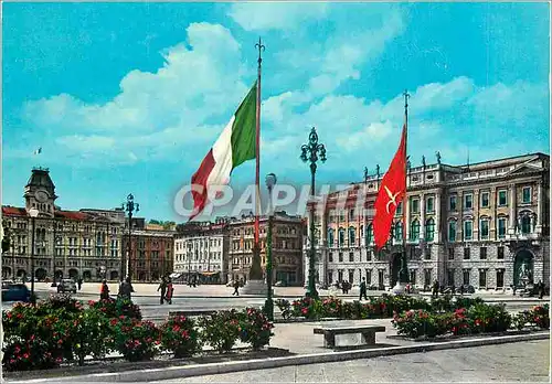 Cartes postales moderne Trieste Place de l'Unite d'Italia