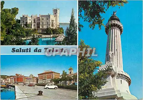 Cartes postales moderne Saluti da Trieste