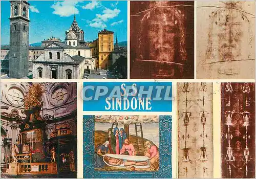 Cartes postales moderne Torino Le Dome Un Particulier du Saint Suaire L'Autel de la Chapelle du Saint Suaire