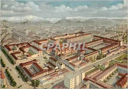 Cartes postales moderne Turin (Torino) Maison Mere des Salesiens (vue aerienne)