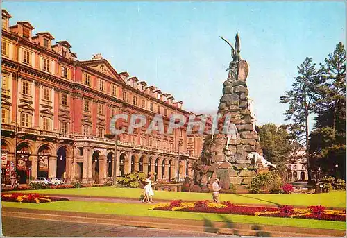 Moderne Karte Torino Monument au Frejus