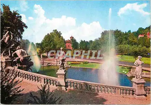 Cartes postales moderne Torino Le Parc du Valentino Fontaine Monumental