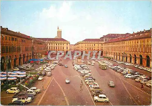 Cartes postales moderne Torino Place S Carlo Automobile