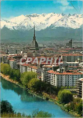 Cartes postales moderne Torino Le Po Raccourci Panoramique