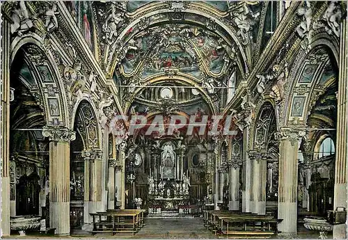 Moderne Karte Varese Sacro Monte Interno del Santuario