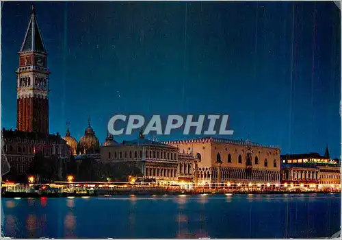 Cartes postales moderne Venezia Vue Generale de Nuit
