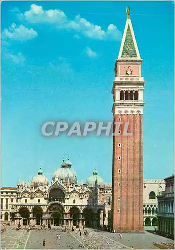Cartes postales moderne Venezia Envolee de Pigeons