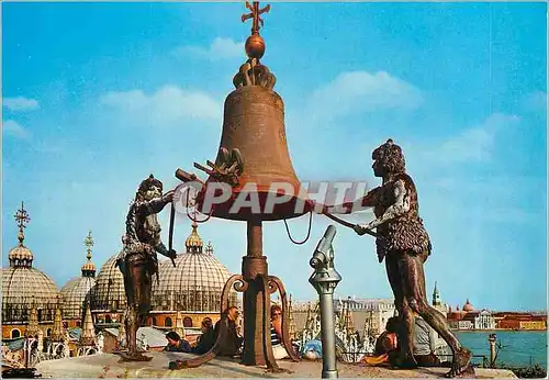 Cartes postales moderne Venezia Les Mores de la Tour de l'Horloge
