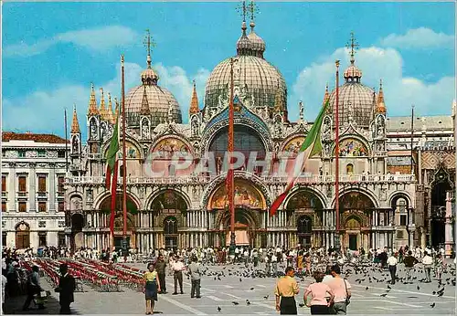 Cartes postales moderne Venezia Basilique de St Marc