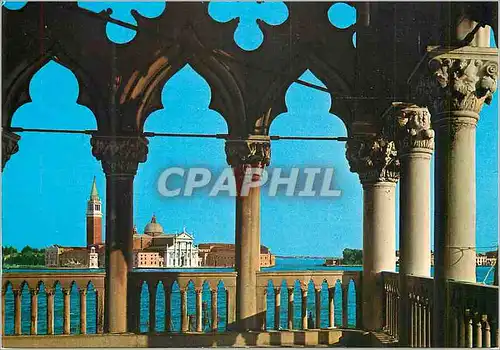 Cartes postales moderne Venezia Palais Ducal Galerie Foscari et St George