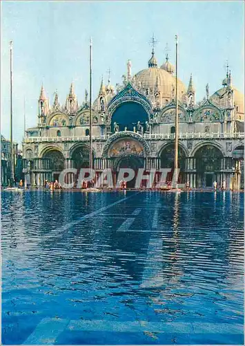 Moderne Karte Venise (Italie) Patrimoine Culturel Mondial