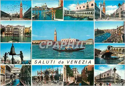 Cartes postales moderne Saluti da Venezia