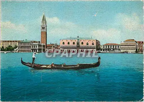 Moderne Karte Venezia Vue Generale Bateau