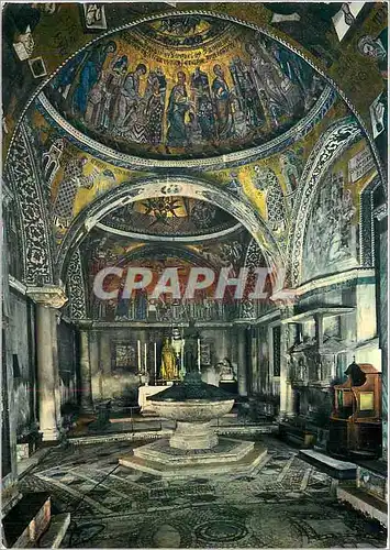 Cartes postales moderne Venezia Interieur de la Basilique de S Marc Baptistere