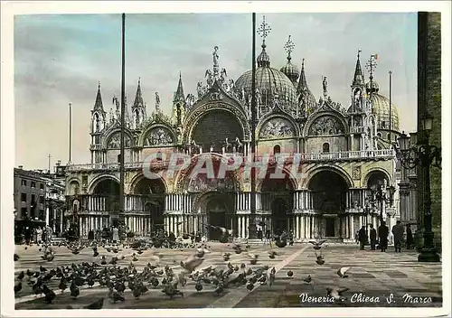 Cartes postales moderne Venise L'Eglise de Saint Marc