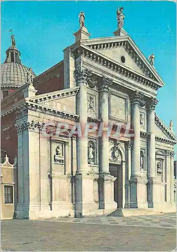 Cartes postales moderne Venezia Isola di S Giorgio Maggiore Basilique Facade (Palladio 16e Siecle)