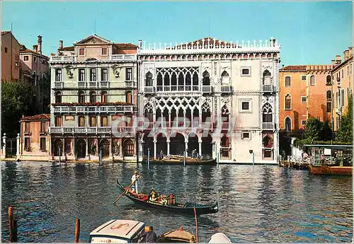 Cartes postales moderne Venezia Ca d'Oro Bateau