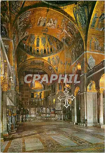 Cartes postales moderne Venezia Basilique de Saint Marc Interieur