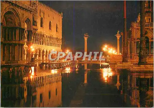 Cartes postales moderne Venezia Acqua alta La Nuit