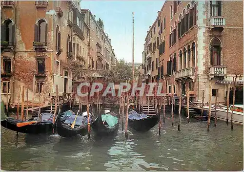 Moderne Karte Venezia S Maria del Giglio Bateaux