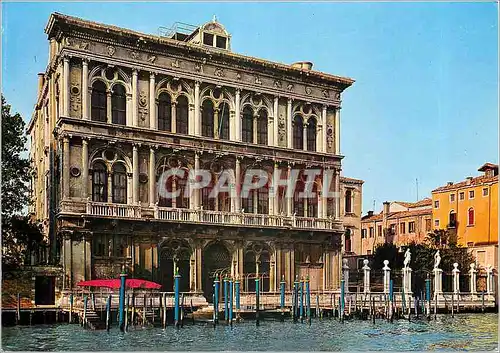 Moderne Karte Venise Grand Canal Palais Vendramin Calergl