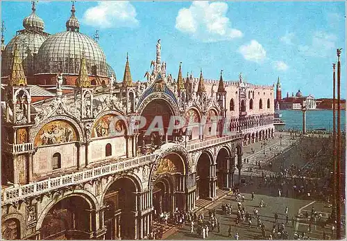 Cartes postales moderne Venezia Basilique de St Marc