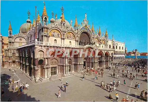 Cartes postales moderne Venezia Basilique St Marc