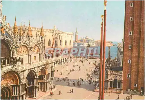 Moderne Karte Venezia Piazzetta S Marco e Palazzo Ducale