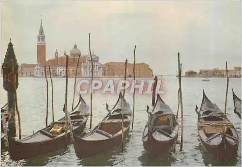 Cartes postales moderne Venezia Gondole con Isola di S Giorgio