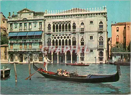 Cartes postales moderne Venezia Bateau