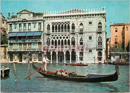 Cartes postales moderne Venezia Bateau