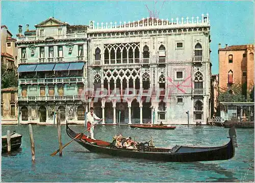 Cartes postales moderne Venezia Bateau