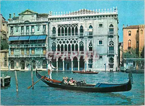 Cartes postales moderne Venezia Bateau