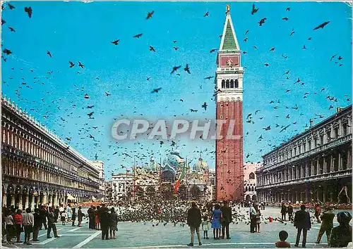 Cartes postales moderne Venezia Place St Marc