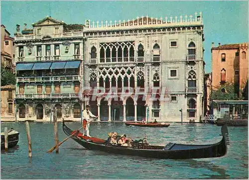 Cartes postales moderne Venezia Bateau