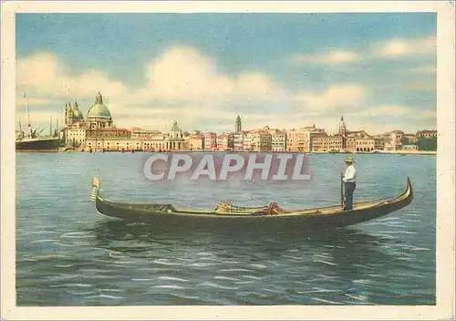 Cartes postales moderne Venezia Panorama et Gondoles