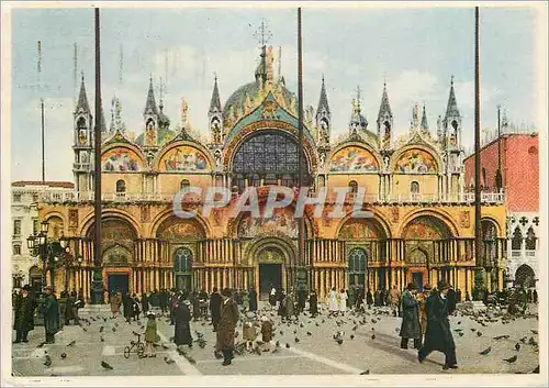 Cartes postales moderne Venezia Basilique de S Marco