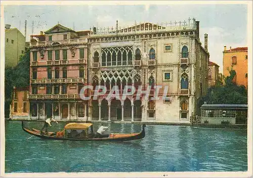 Cartes postales moderne Venezia Ca d'Oro Bateau